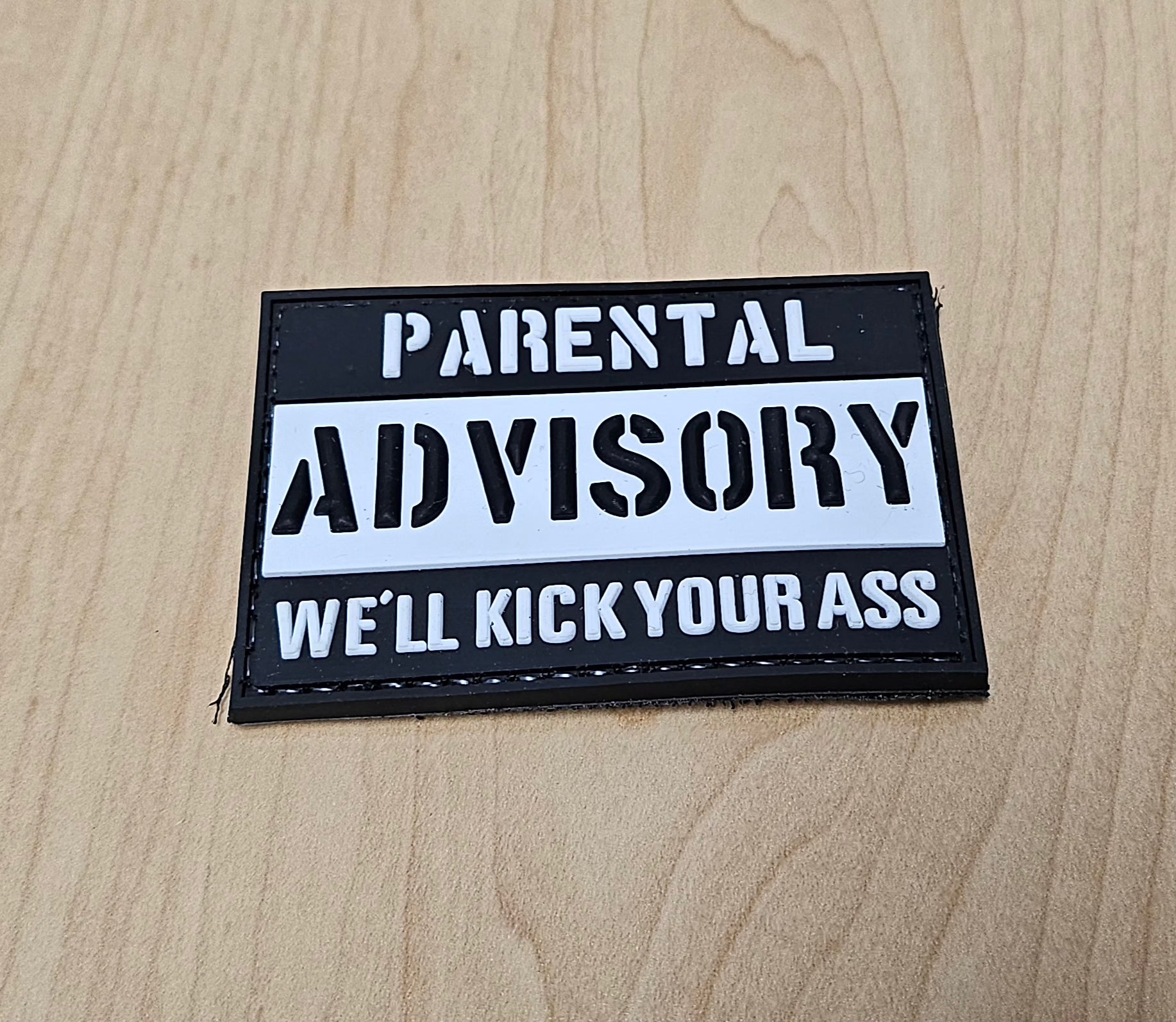 Parental Advisory Patch Hook And Loop